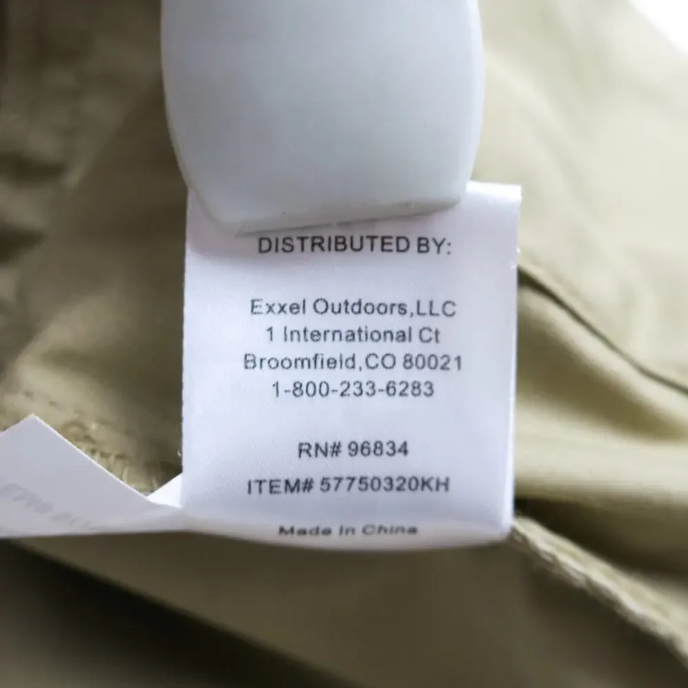Fly Fishing Utility Vest Men's XL Khaki Multi Pocket Outdoor SJK NWOT